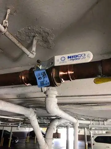 Copper pipe repair and valve work for Backflow Testing in Coronado