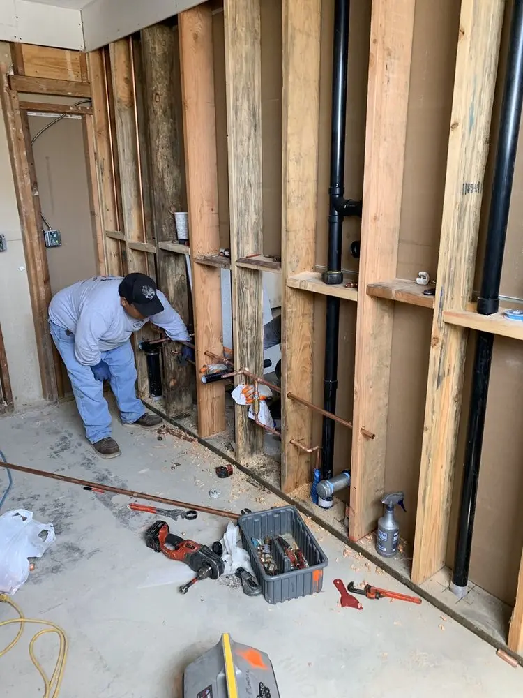 Commercial rough-in plumbing for Trenchless Sewer Repair in Coronado